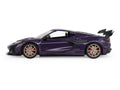 2025 Chevrolet Corvette ZR1 Hysteria Purple Metallic with Carbon Top "Auto Mall" Series 8 1/64 Diecast Model Car by Greenlight-0