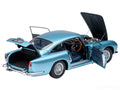 Aston Martin DB5 RHD (Right Hand Drive) Caribbean Pearl Blue Metallic 1/18 Model Car by Autoart-0