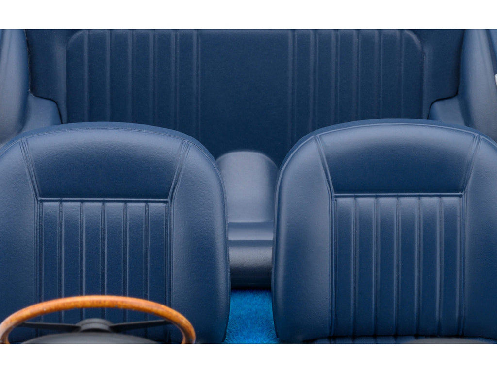 Aston Martin DB5 RHD (Right Hand Drive) Caribbean Pearl Blue Metallic 1/18 Model Car by Autoart-1