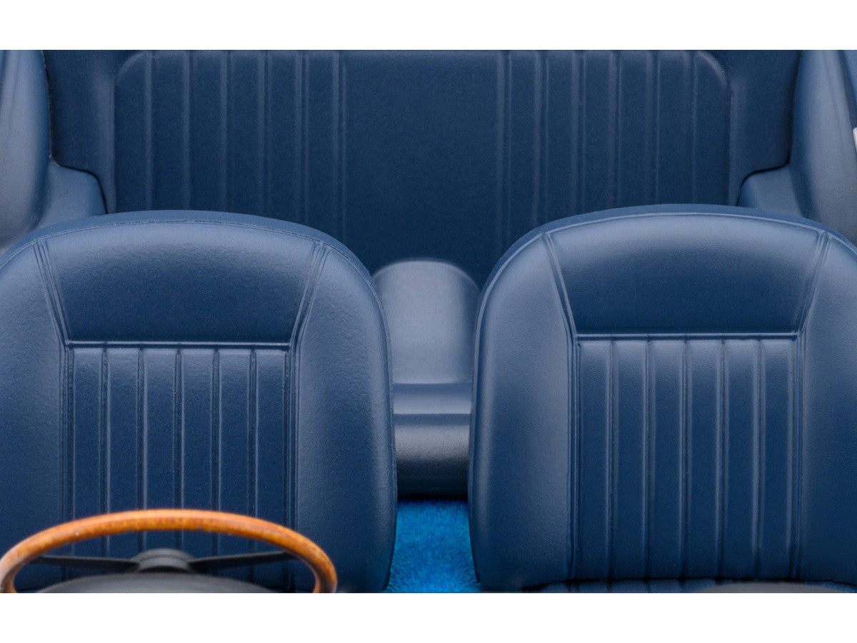 Aston Martin DB5 RHD (Right Hand Drive) Caribbean Pearl Blue Metallic 1/18 Model Car by Autoart-1