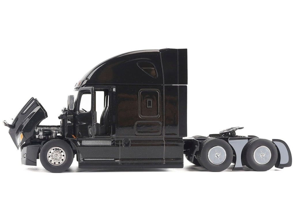 Freightliner New Cascadia Sleeper Cab Truck Tractor Black "Transport Series" 1/50 Diecast Model by Diecast Masters-3