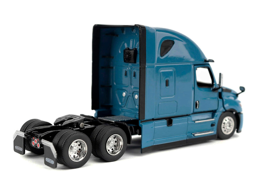 2025 Freightliner Cascadia Gen-5 Sleeper Cab Truck Tractor Signature Blue "Transport Series" 1/64 Diecast Model by Diecast Masters-2