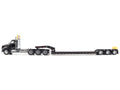 Kenworth T880 SBFA Tridem Truck with Trail King HDG Lowboy Trailer Black "Transport Series" 1/50 Diecast Model by Diecast Masters-0
