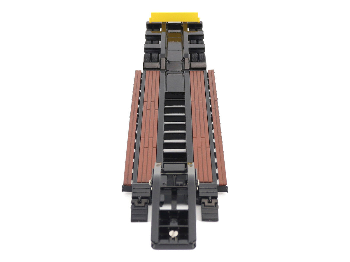 Trail King TK120 Hydraulic Detachable Gooseneck Lowboy Trailer Black (Regular Version) "Transport Series" 1/50 Diecast Model by Diecast Masters-1