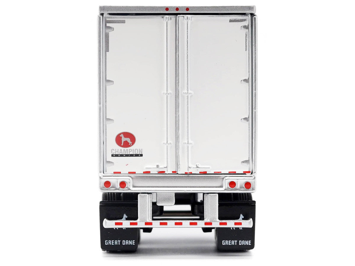 Great Dane Champion 53ft Dry Cargo Trailer White "Transport Series" 1/64 Diecast Model by Diecast Masters-1