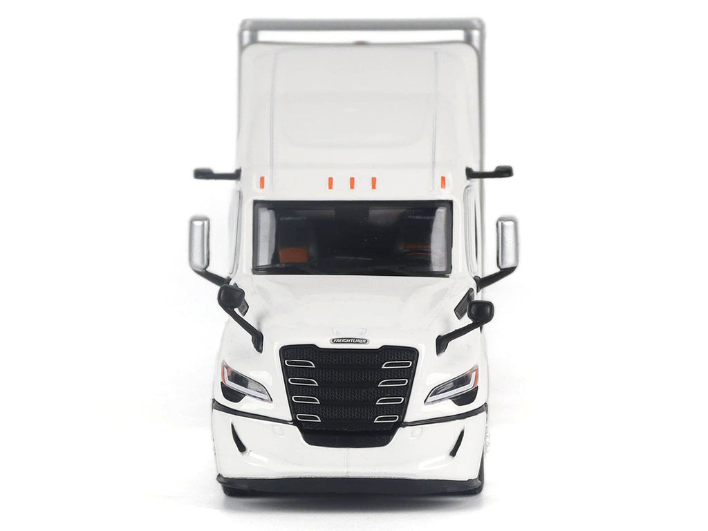 2025 Freightliner Cascadia Gen-5 Sleeper Cab Truck White with Great Dane Champion 53ft Dry Cargo Trailer "Transport Series" 1/50 Diecast Model by Diecast Masters-2