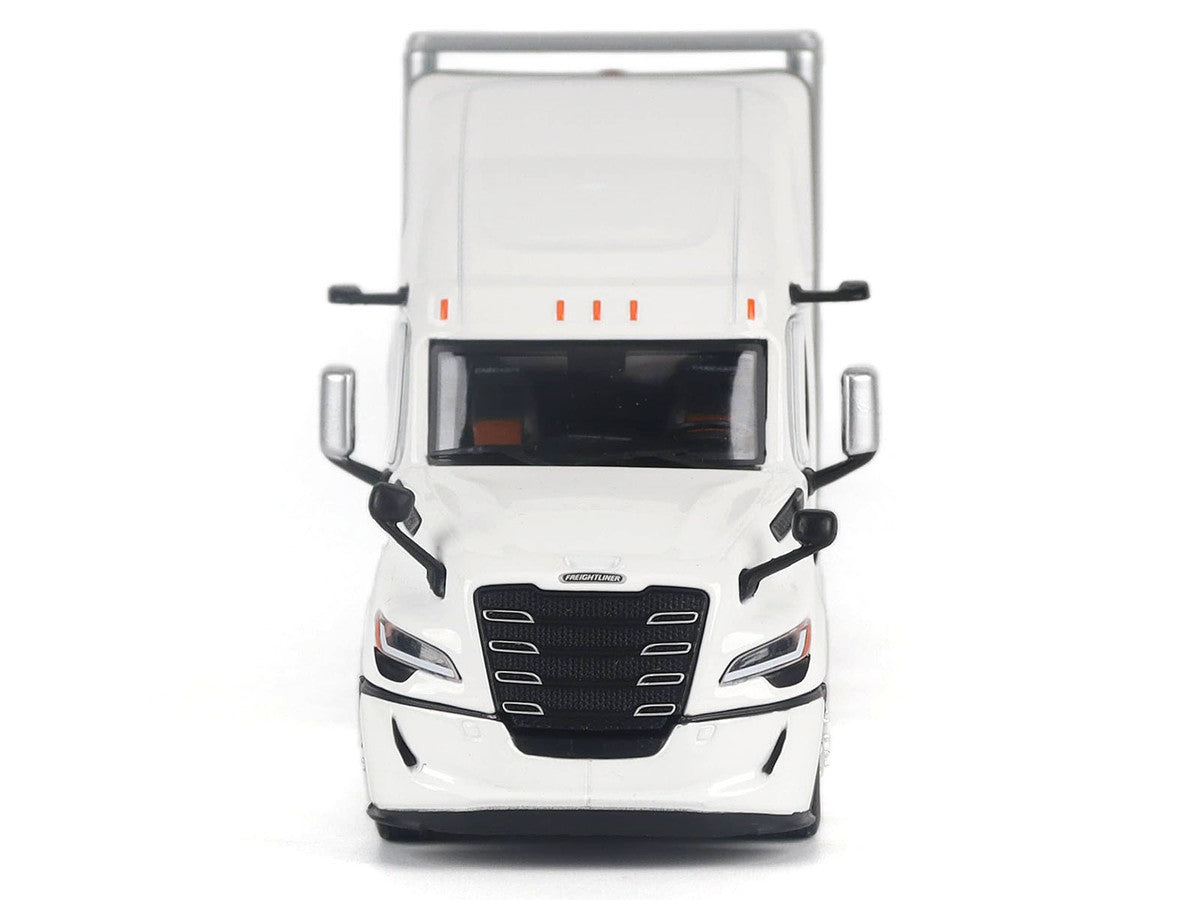 2025 Freightliner Cascadia Gen-5 Sleeper Cab Truck White with Great Dane Champion 53ft Dry Cargo Trailer "Transport Series" 1/50 Diecast Model by Diecast Masters-2