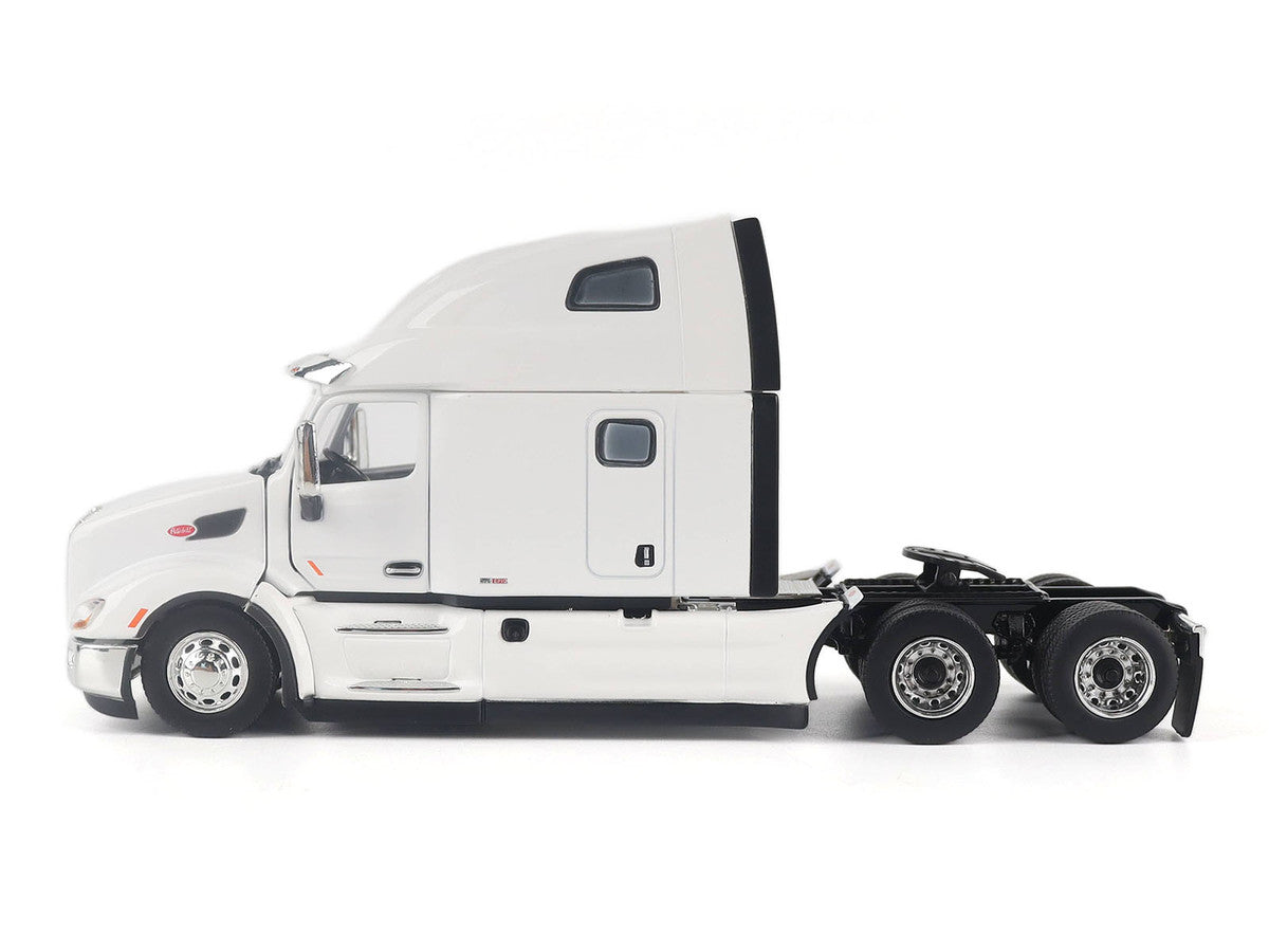 Peterbilt 579 Ultraloft Tandem Tractor White with Great Dane Champion 53ft Dry Cargo Trailer "Transport Series" 1/50 Diecast Model by Diecast Masters-0