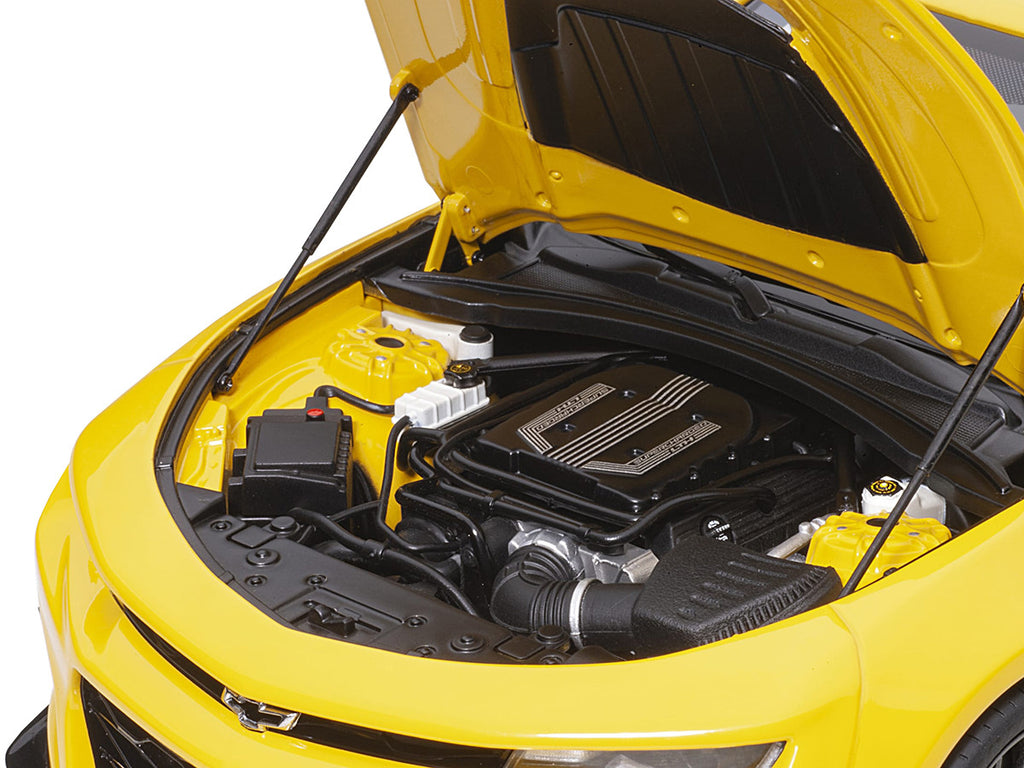 Chevrolet Camaro ZL1 Bright Yellow 1/18 Model Car by Autoart-2
