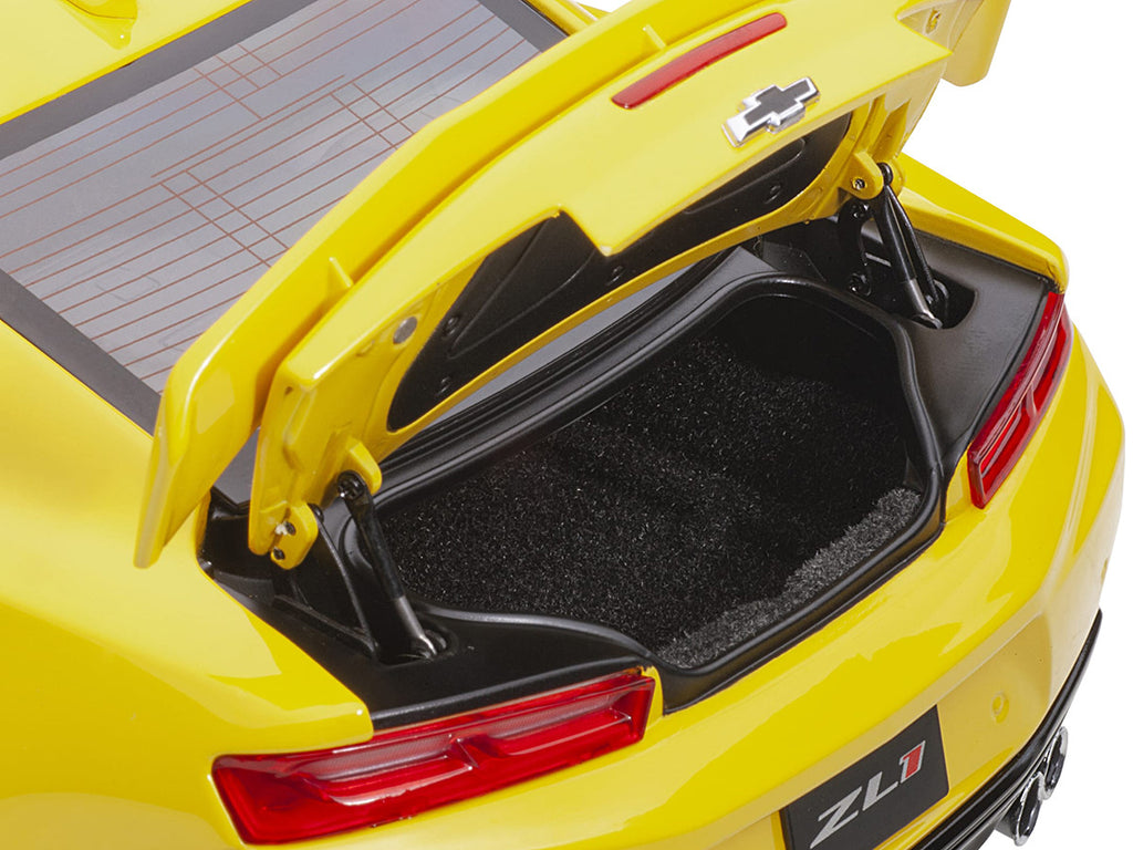 Chevrolet Camaro ZL1 Bright Yellow 1/18 Model Car by Autoart-3