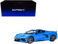 2020 Chevrolet Corvette C8 Stingray Rapid Blue 1/18 Model Car by Autoart-0