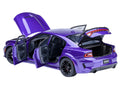 Dodge Charger Scat Pack Widebody Plum Crazy Purple Metallic 1/18 Model Car by Autoart-0