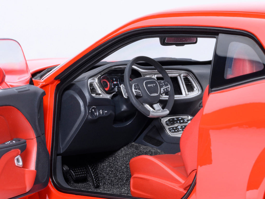 2022 Dodge Challenger SRT Jailbreak Torred with Red Interior 1/18 Model Car by Autoart-2