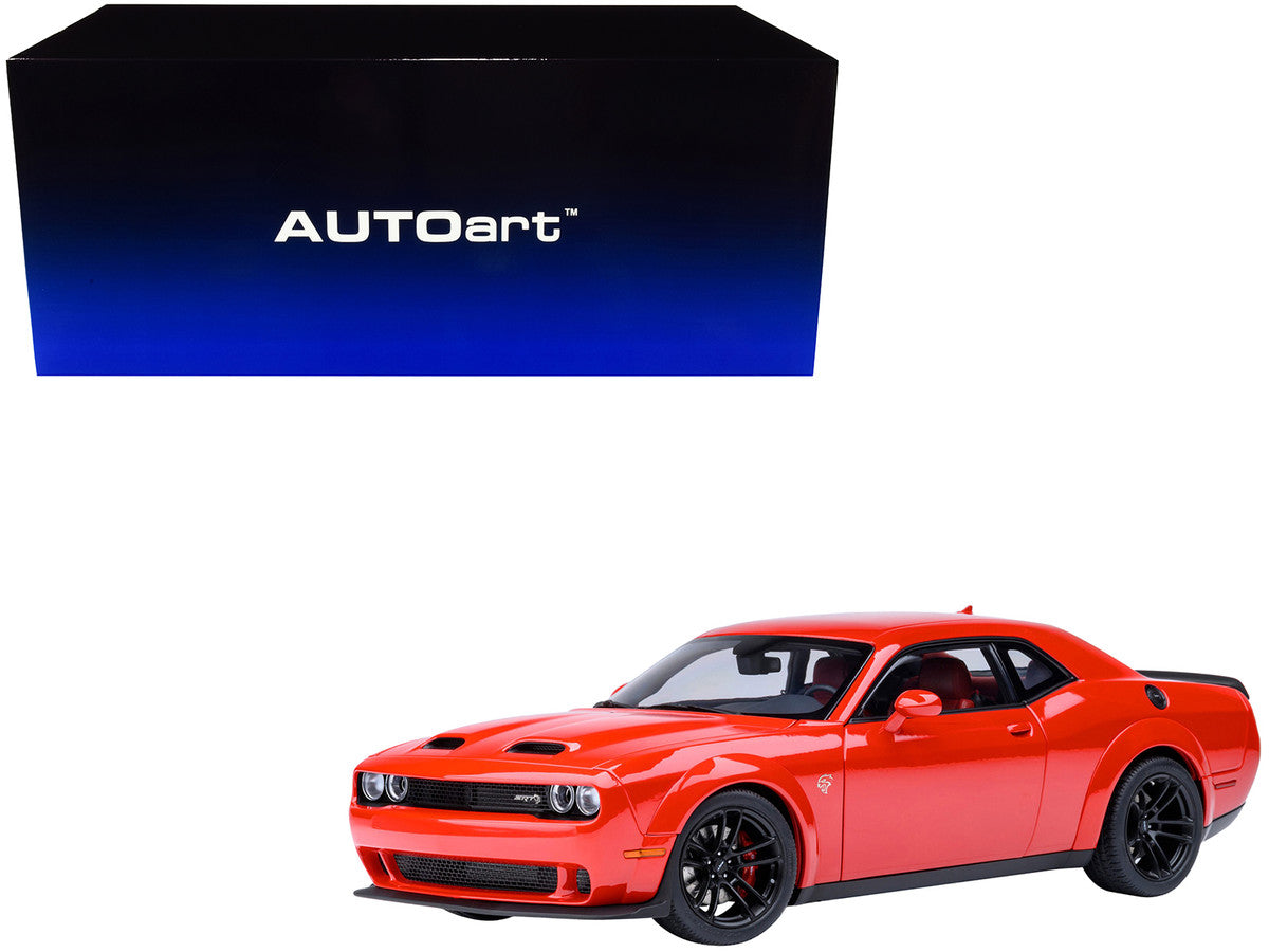 2022 Dodge Challenger SRT Jailbreak Torred with Red Interior 1/18 Model Car by Autoart-4
