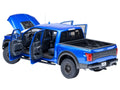 2019 Ford F-150 Raptor Pickup Truck Velocity Blue 1/18 Model Car by Autoart-0
