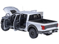 2019 Ford F-150 Raptor Pickup Truck Ingot Silver 1/18 Model Car by Autoart-0