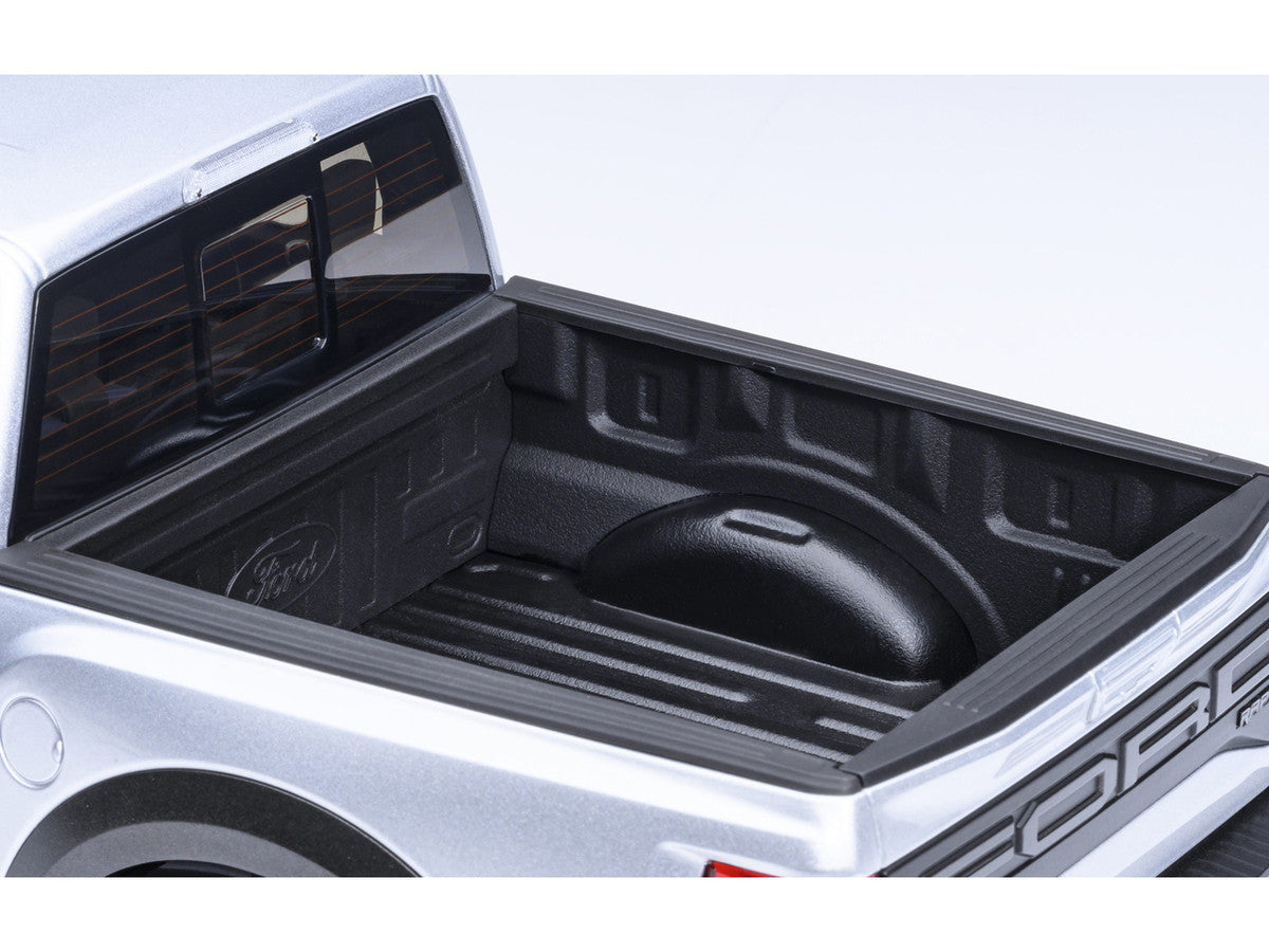 2019 Ford F-150 Raptor Pickup Truck Ingot Silver 1/18 Model Car by Autoart-1