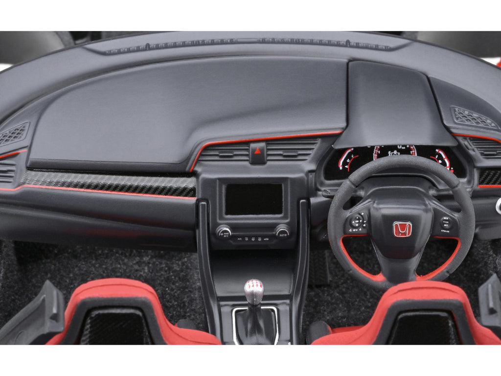 2021 Honda Civic Type R (FK8) RHD (Right Hand Drive) Crystal Black Pearl 1/18 Model Car by Autoart-2