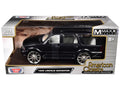 1998 Lincoln Navigator Black Metallic with White Interior "Maxx Design" "American Classics" Series 1/24 Diecast Model Car by Motormax-0