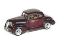 1939 Chevrolet Coupe Burgundy 1/24 Diecast Model Car by Motormax-0