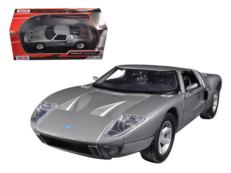 Ford GT Silver 1/24 Diecast Car Model by Motormax-0