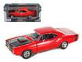 1969 Dodge Coronet Super Bee Red 1/24 Diecast Model Car by Motormax-0