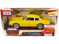1974 Ford Maverick Yellow "Forgotten Classics" Series 1/24 Diecast Model Car by Motormax-0