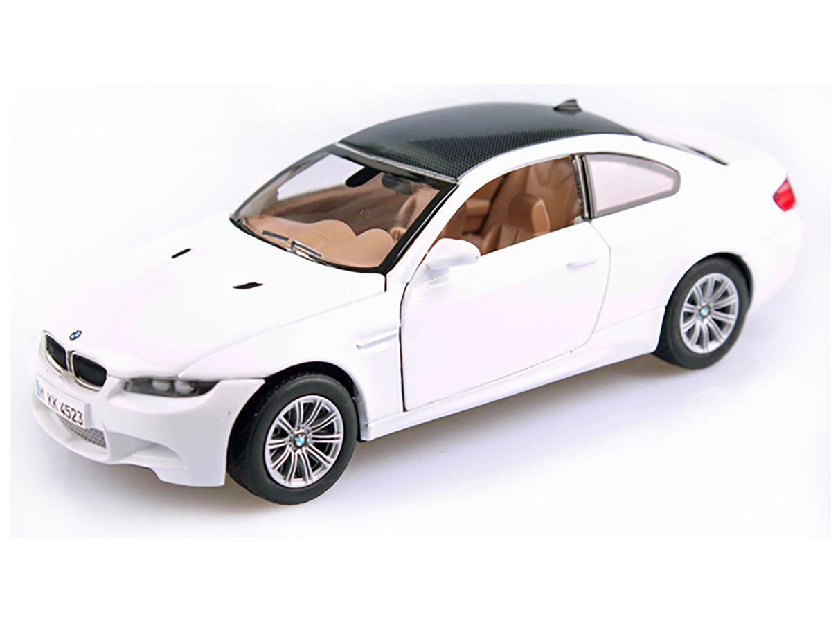BMW M3 E92 Coupe White 1/24 Diecast Model Car by Motormax-0