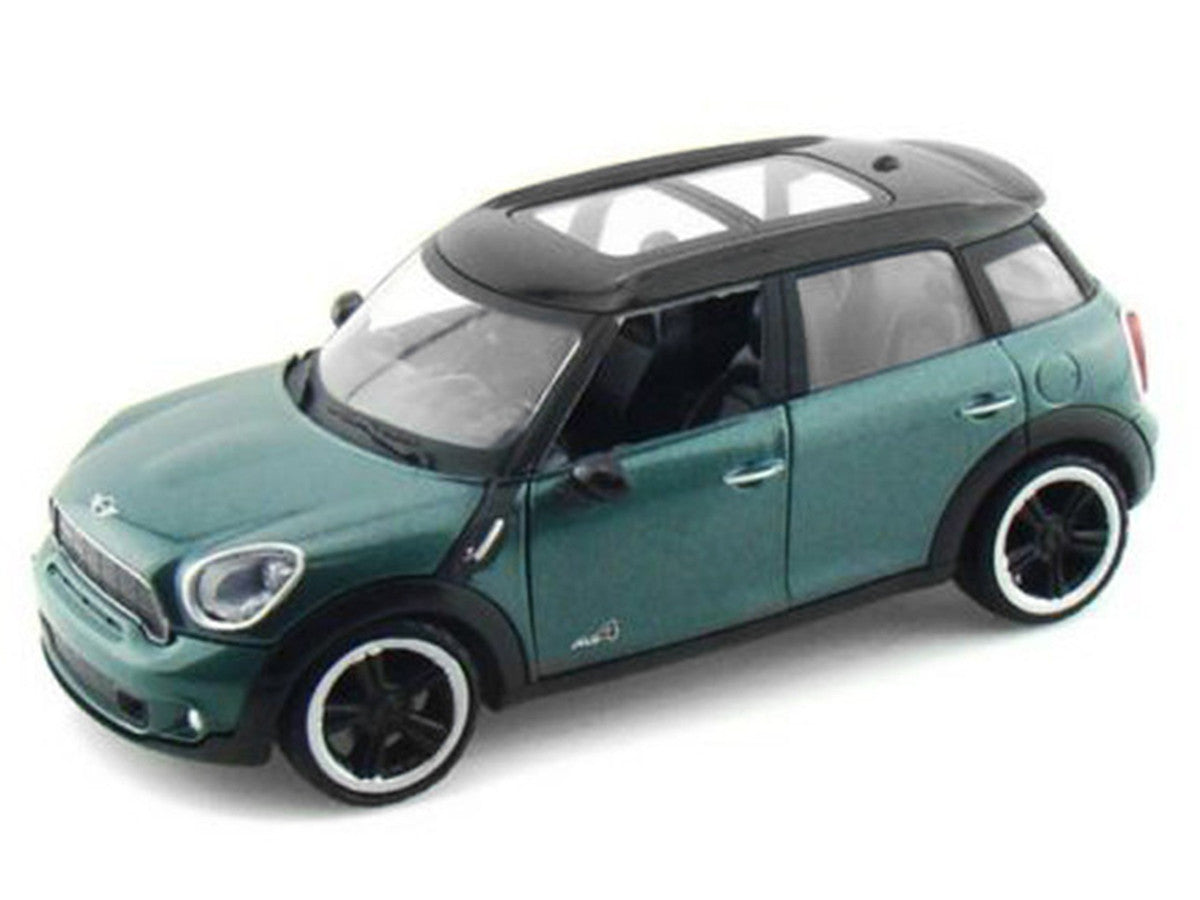 Mini Cooper S Countryman Oxford Green 1/24 Diecast Car Model by Motormax-0