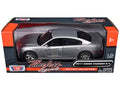 2011 Dodge Charger R/T Hemi Silver 1/24 Diecast Model Car by Motormax-0