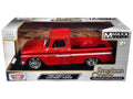 1966 Chevrolet C10 Fleetside Pickup Truck Red "Maxx Design" "American Classics" Series 1/24 Diecast Model Car by Motormax-0