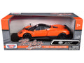 Pagani Zonda F Orange 1/24 Diecast Car Model by Motormax-0