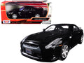 2008 Nissan GT-R R35 Gloss Black 1/24 Diecast Model Car by Motormax-0