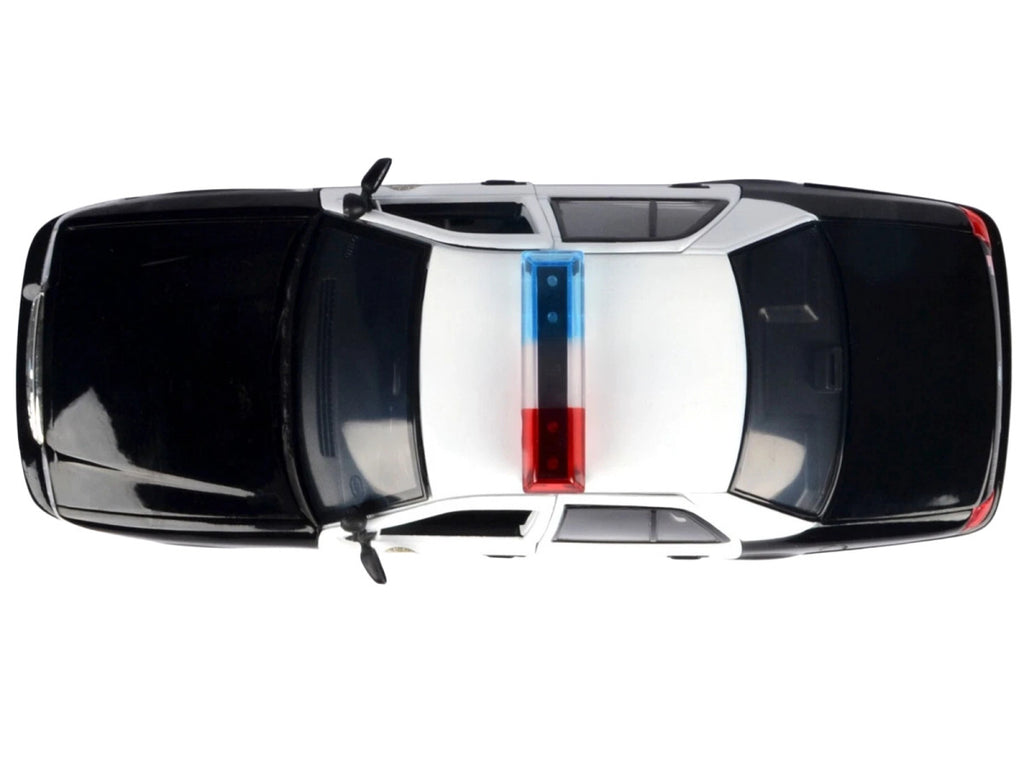 2001 Ford Crown Victoria Los Angeles Police Department LAPD Car 1/18 Diecast Car Model by Motormax-3