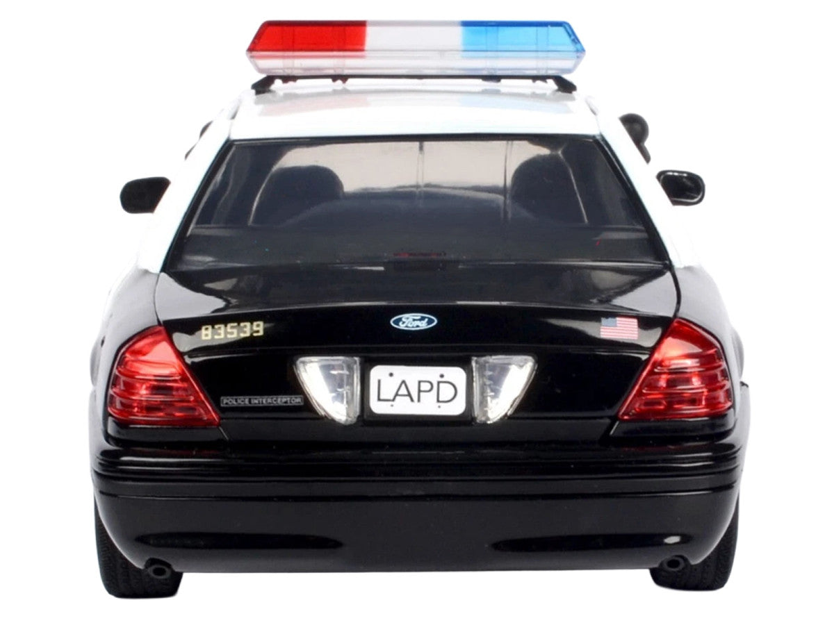 2001 Ford Crown Victoria Los Angeles Police Department LAPD Car 1/18 Diecast Car Model by Motormax-2