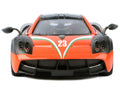 Pagani Huayra #23 Orange and Black with Stripes "GT Racing" Series 1/24 Diecast Model Car by Motormax-0