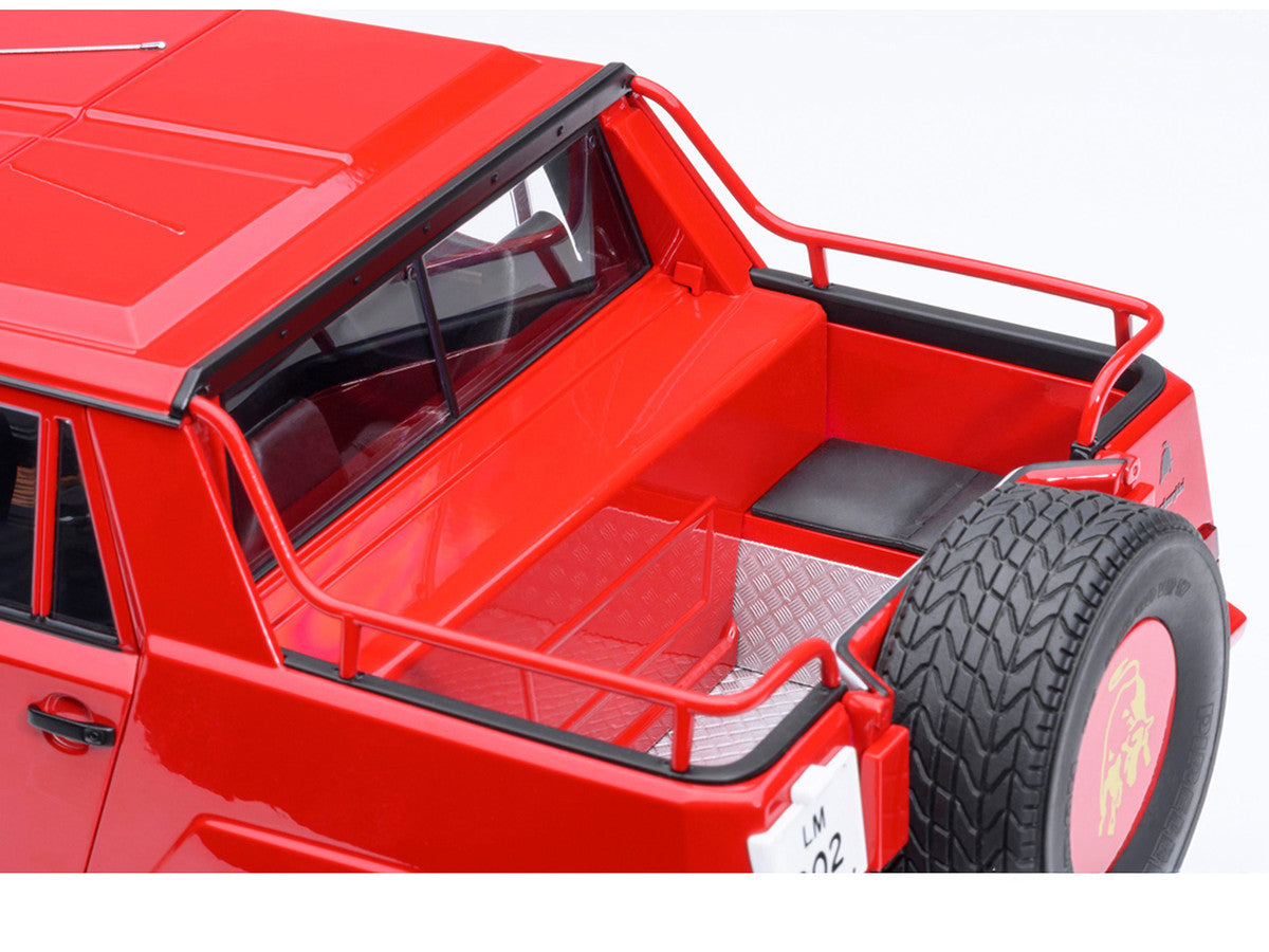 Lamborghini LM002 Rosso Siviglia Red 1/18 Model Car by Autoart-1