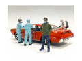 Hazmat Crew Figurine V for 1/18 Scale Models by American Diorama-0