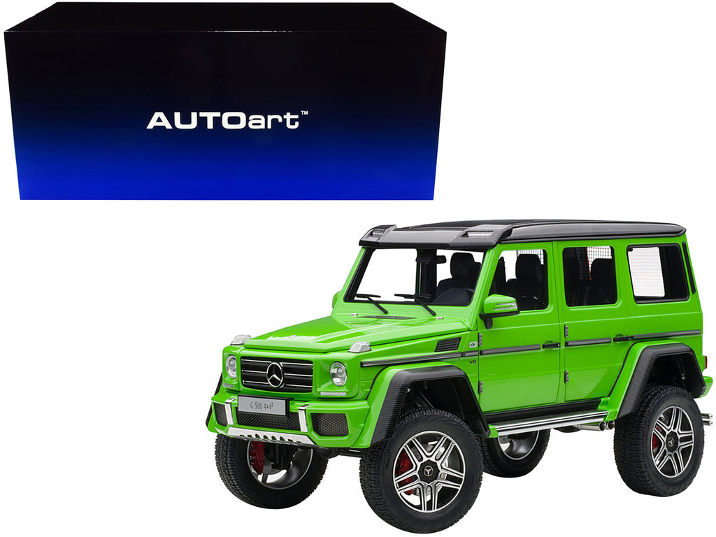 Mercedes Benz G500 4X4 2 Alien Green 1/18 Model Car by Autoart-0