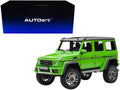 Mercedes Benz G500 4X4 2 Alien Green 1/18 Model Car by Autoart-0
