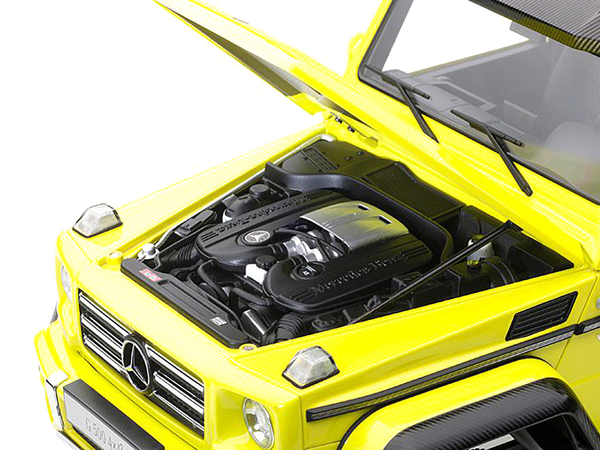 Mercedes Benz G500 4X4 2 Electric Beam/ Yellow 1/18 Model Car by Autoart-1