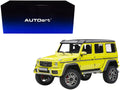Mercedes Benz G500 4X4 2 Electric Beam/ Yellow 1/18 Model Car by Autoart-0