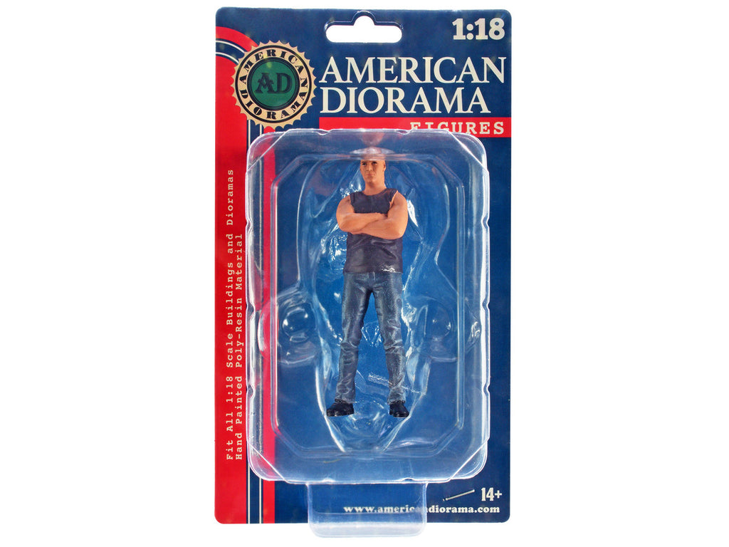 "Car Meet 3" Figure 1 for 1/18 Scale Models by American Diorama-2
