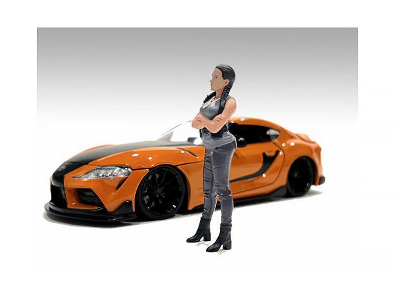"Car Meet 3" Figure 7 for 1/18 Scale Models by American Diorama-1