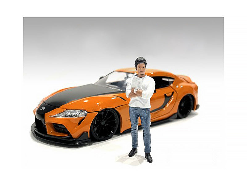 "Car Meet 3" Figure 8 for 1/18 Scale Models by American Diorama-0