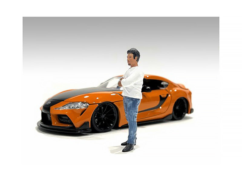 "Car Meet 3" Figure 8 for 1/18 Scale Models by American Diorama-1