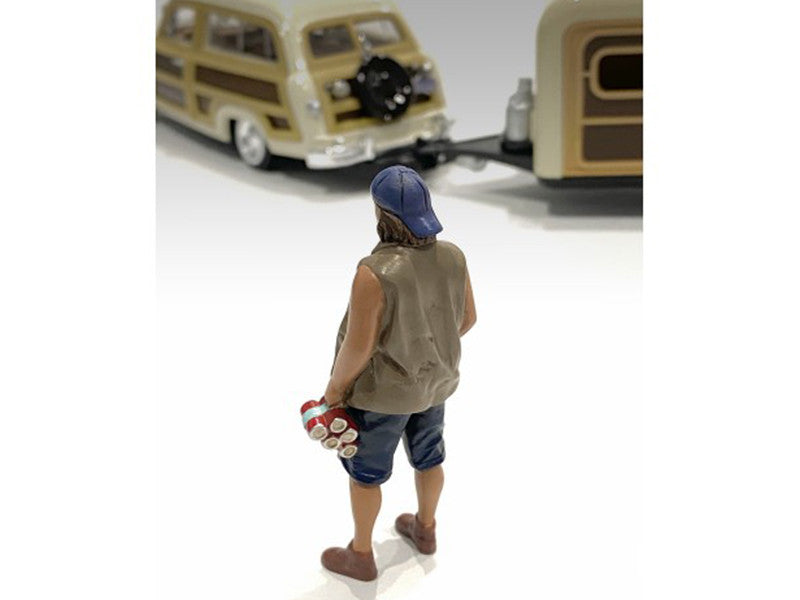 "Campers" Figure 2 for 1/18 Scale Models by American Diorama-1