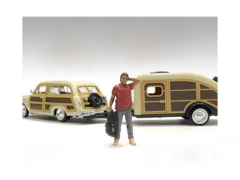"Campers" Figure 4 for 1/18 Scale Models by American Diorama-0