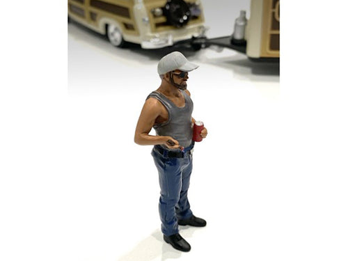 "Campers" Figure 5 for 1/18 Scale Models by American Diorama-1