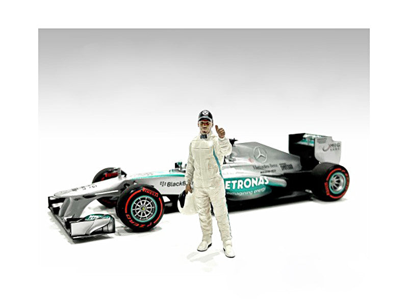 "Racing Legends" 2000's Set of 2 Diecast Figures for 1/43 Scale Models by American Diorama-1